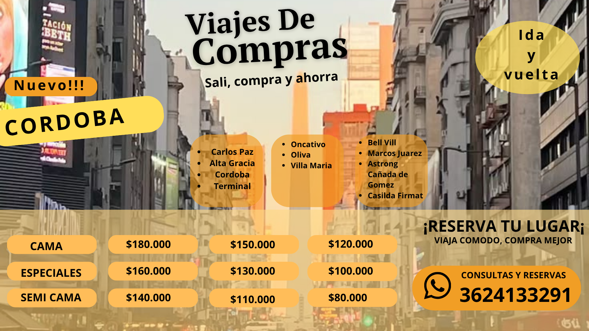 Tarifas Corrientes
