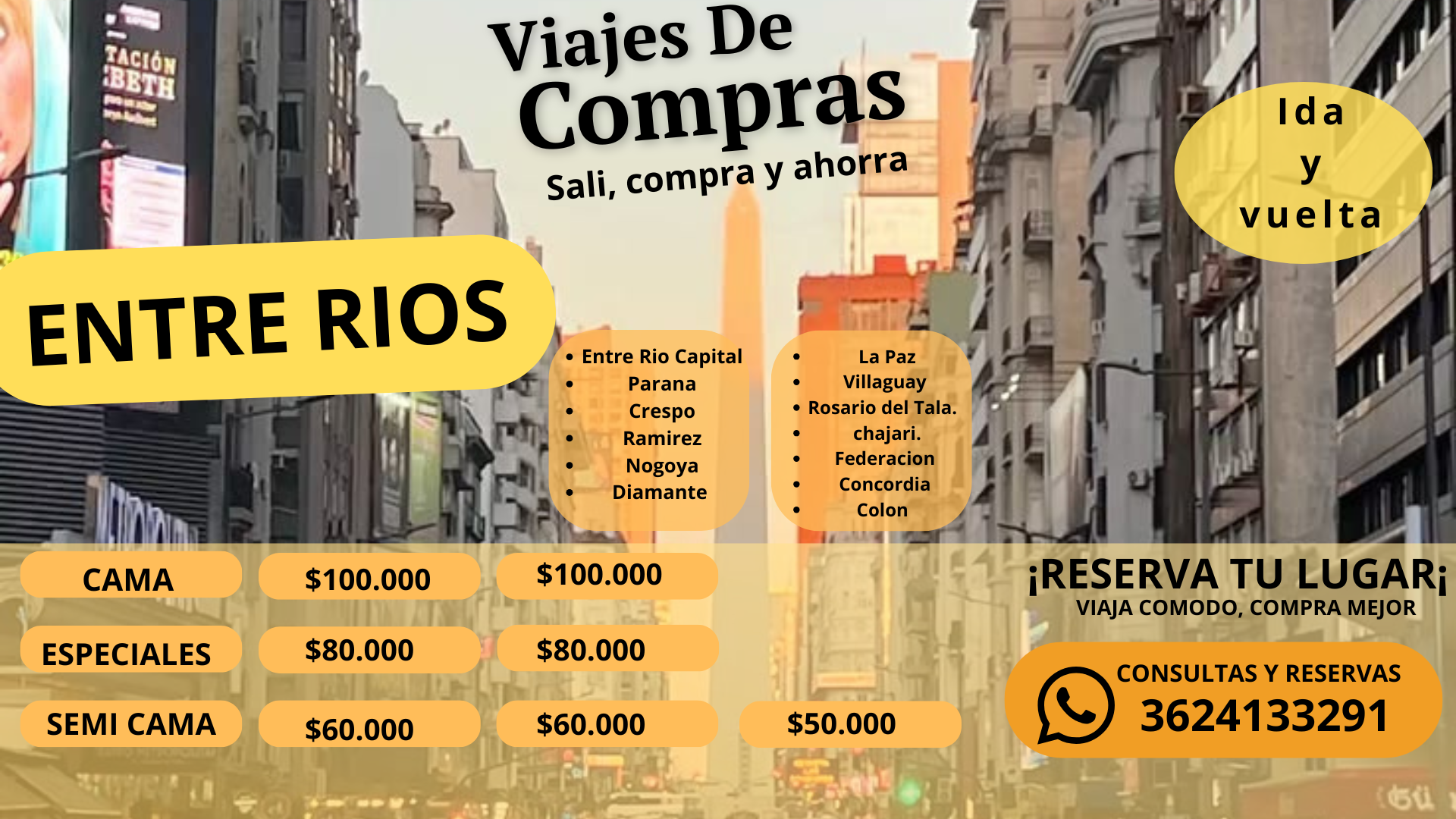Tarifas Entre Ríos