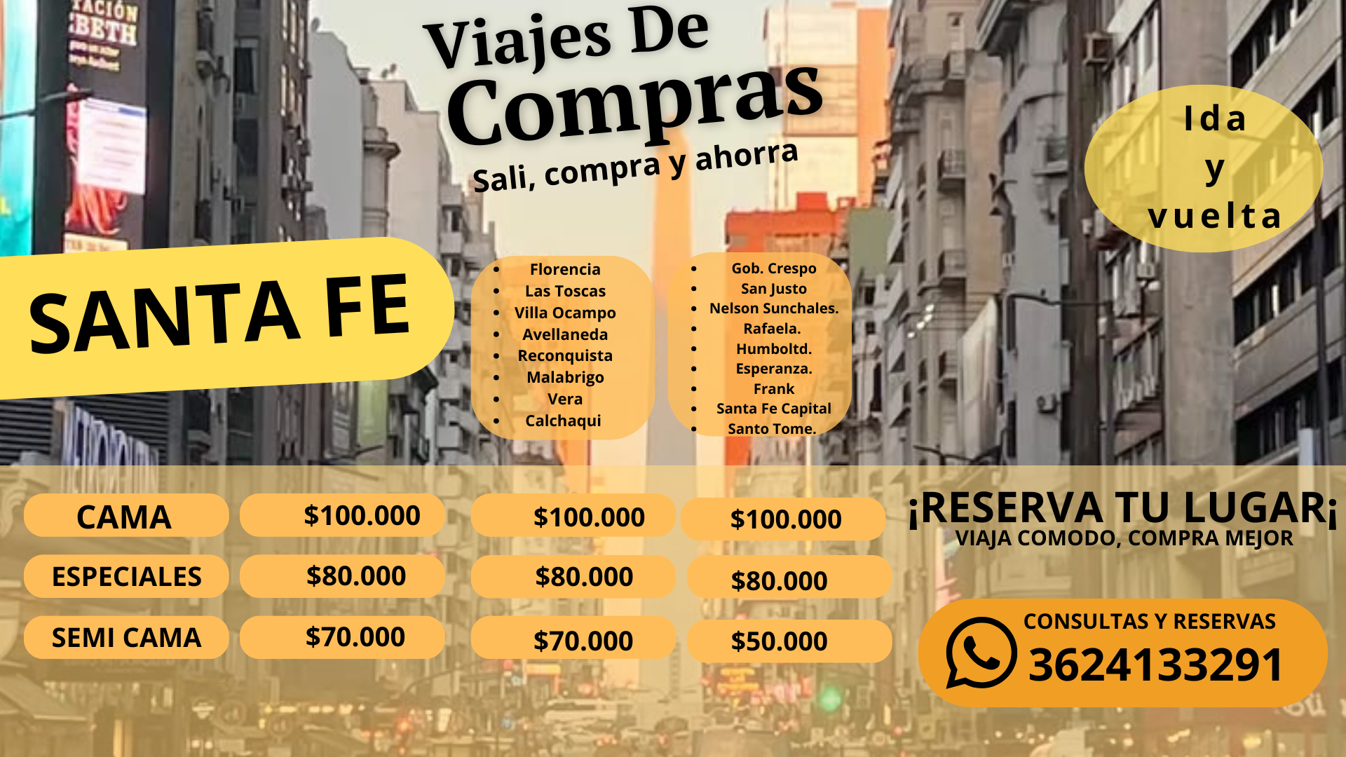 Tarifas Corrientes